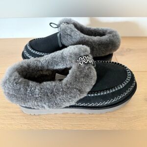 NEW UGG Tasman Alpine Women's Slipper Black | US 8